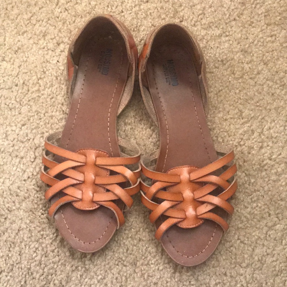 Tan sandals
